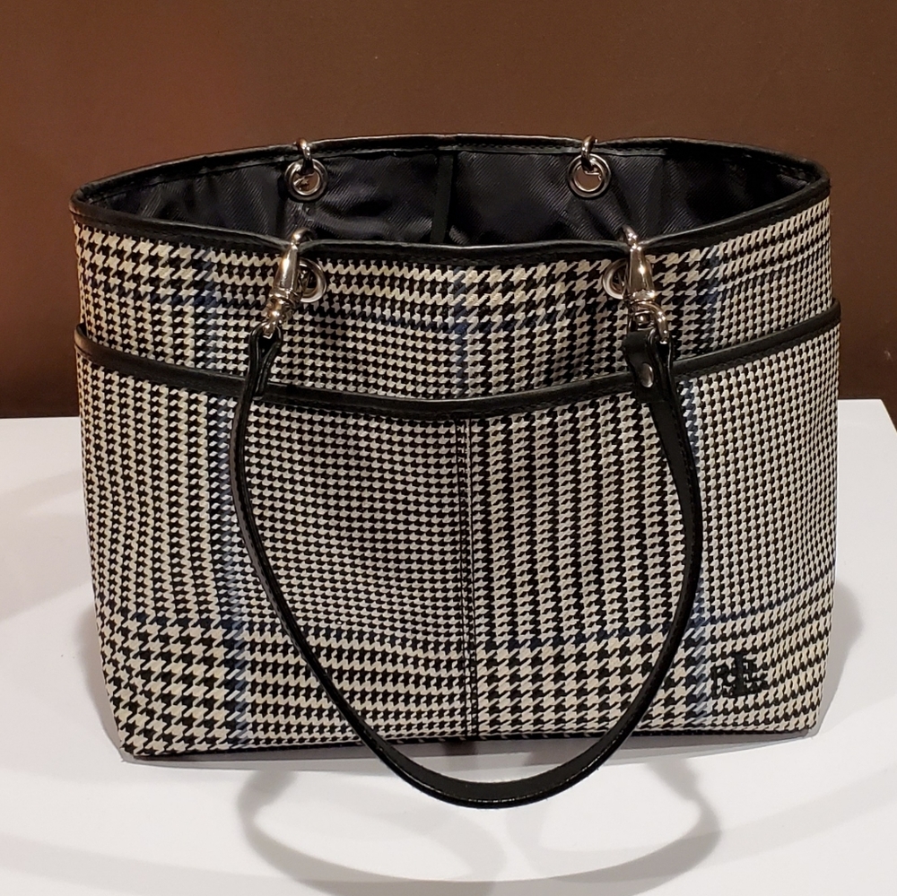 Ralph Lauren Herringbone Handbag